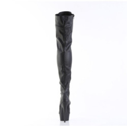 Pleaser DELIGHT-3023 Black Vegan Leather Sale Women
