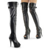 Pleaser DELIGHT-3025 Thigh high boots
