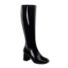 Funtasma GOGO-300WC Black Patent Gogo Wide Calf Boots