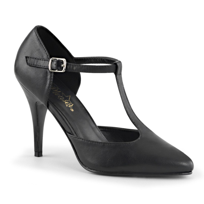 Pleaser VANITY-415 Black Vegan Leather Sale Women Pleaser VANITY-415 Black Vegan Leather Sale Women
