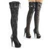 Pleaser DELIGHT-3025ML Thigh high boots