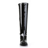 Funtasma GOGO-300WC Black Patent Gogo Wide Calf Boots