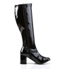 Funtasma GOGO-300WC Black Patent Gogo Wide Calf Boots