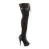 Pleaser DELIGHT-3025ML Platform Overknee Laced Boots