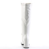 Funtasma GOGO-300WC White Vegan Gogo Wide Calf Boots