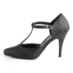 Pleaser VANITY-415 Black Vegan Leather Sale Women