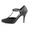 Pleaser VANITY-415 Black Vegan Leather Sale Women
