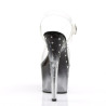 Pleaser STARDUST-708T Black High Heeled Pole Dance Shoes