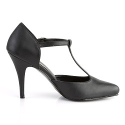 Pleaser VANITY-415 Black Vegan Leather Sale Women