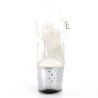Pleaser STARDUST-708T Clear High Heeled Pole Dance Shoes