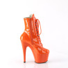Pleaser ADORE-1020 Orange Patent Sale Women