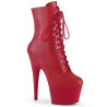 Pleaser ADORE-1020 Red Vegan Leather Sale Women