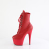 Pleaser ADORE-1020 Red Vegan Leather Sale Women