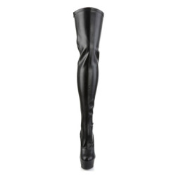 Pleaser DELIGHT-3063 Vegan Laced Thigh High Boots