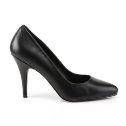 Pleaser VANITY-420 Black Leather Sale Women