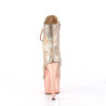 Pleaser ADORE-1020HM Rose Gold Hologram Metallic Chrome