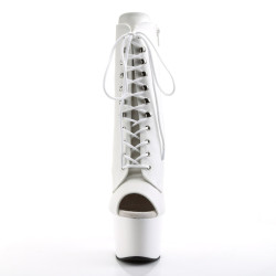Pleaser ADORE-1021 White Vegan Leather Sale Women
