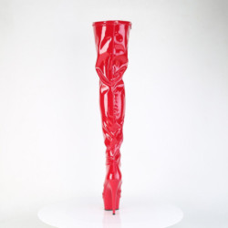 Pleaser DELIGHT-4000 Red Patent Sale Women