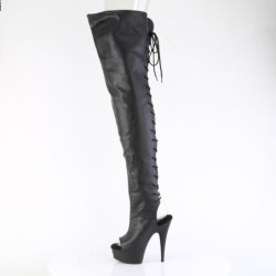 Pleaser DELIGHT-4019 Black Vegan Sale Women