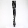 Pleaser DELIGHT-4063 Black Patent Sale Women