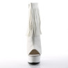 Pleaser DELIGHT-1019 White Vegan Leather Sale Women