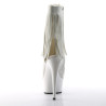 Pleaser DELIGHT-1019 White Vegan Leather Sale Women