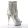 Pleaser DELIGHT-1019 White Vegan Leather Sale Women