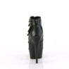 Pleaser DELIGHT-600-11 Black Vegan Leather Sale Women