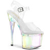 Pleaser ESTEEM-708RBP Transparent Hologram Sale Women