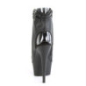 Pleaser DELIGHT-600-18 Black Vegan Leather Sale Women