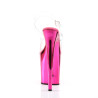 Pleaser FLAMINGO-808 Pink Chrome Platform Pole Dance Shoes
