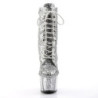 Pleaser ADORE-1020G Silver Glitter Sale Women