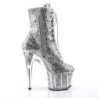 Pleaser ADORE-1020G Silver Glitter Sale Women