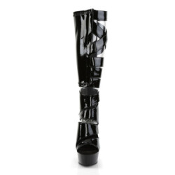 Pleaser DELIGHT-600-49 Platform Gladiator Boots