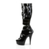 Pleaser DELIGHT-600-49 Platform Gladiator Boots