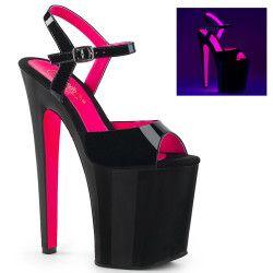 Pleaser XTREME-809TT Pink Exotic Pole Dance High Heels
