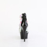 Pleaser DELIGHT-600-9 Hologram Vegan Black Patent Sale