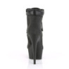 Pleaser DELIGHT-600TL-02 Black Vegan Leather Sale Women