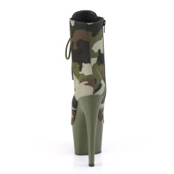 Pleaser ADORE-1020CAMO Green Camouflage Fabric Sale