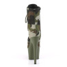 Pleaser ADORE-1020CAMO Green Camouflage Fabric Sale