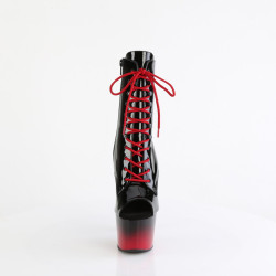 Pleaser ADORE-1021BR-H Black Patent Black-Red Sale Women