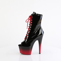 Pleaser ADORE-1021BR-H Black Patent Black-Red Sale Women