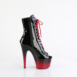 Pleaser ADORE-1021BR-H Black Patent Black-Red Sale Women