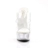 Pleaser DELIGHT-602 Transparent High Heeled Mules