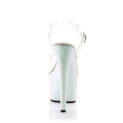 Pleaser ADORE-708LG Opal Glitter Platform High Heels