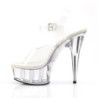 Pleaser DELIGHT-608 Transparent Pole Dance High Heels
