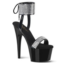 Pleaser ADORE-770 Strass Ankle Cuff High Heels Sandals