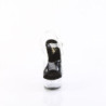 Pleaser DELIGHT-608 Black Insole Platform High Heels