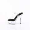 Pleaser DELIGHT-608 Black Insole Platform High Heels