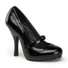 Pin Up Couture CUTIEPIE-02 Patent Rockabilly Pumps Women